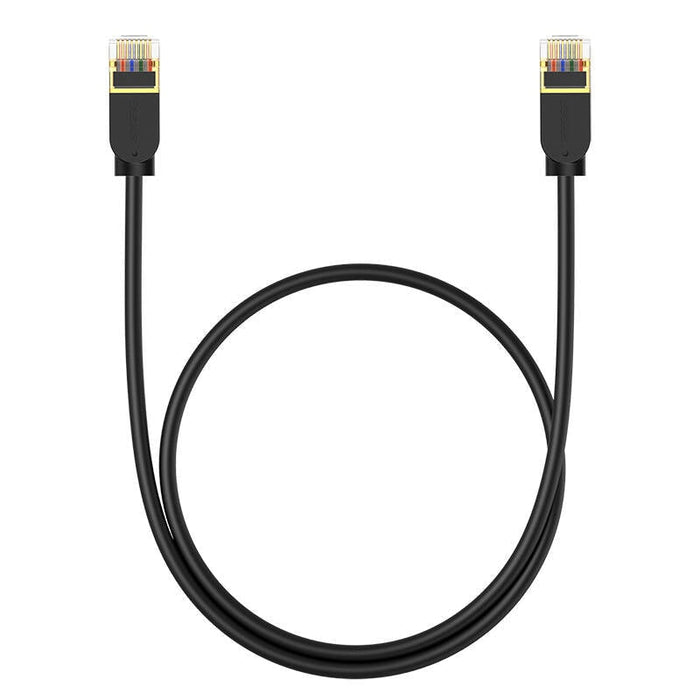 Мрежов кабел Baseus Cat 7 Gigabit Ethernet RJ45 0.5m черен