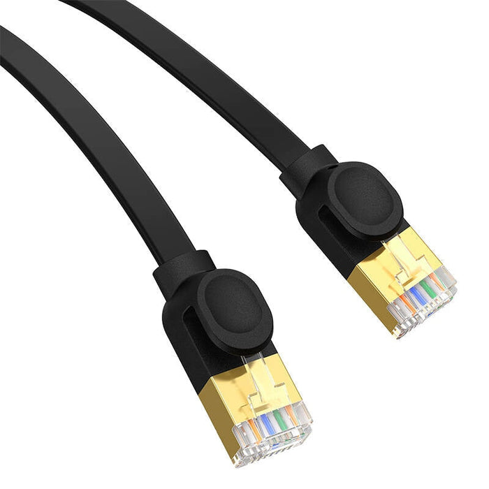 Мрежов кабел Baseus Cat 7 Gigabit Ethernet RJ45 0.5m черен