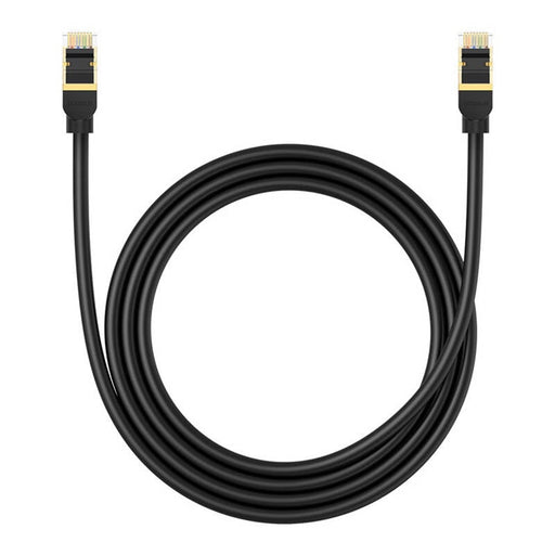 Мрежов кабел Baseus cat.8 Ethernet RJ45 40Gbps 1,5m черен