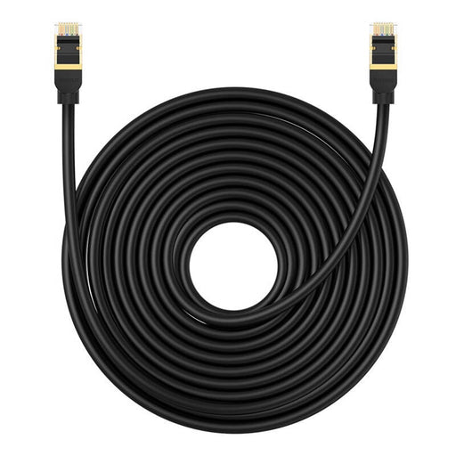Мрежов кабел Baseus cat.8 Ethernet RJ45 40Gbps 15m черен