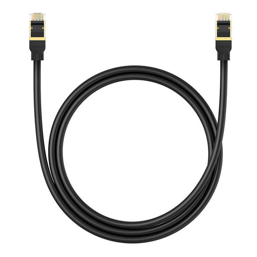 Мрежов кабел Baseus cat.8 Ethernet RJ45 40Gbps 1m черен