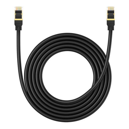 Мрежов кабел Baseus cat.8 Ethernet RJ45 40Gbps 3m черен