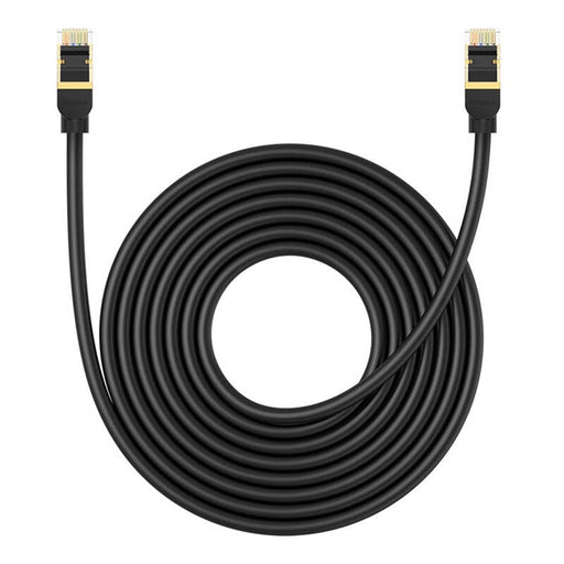 Мрежов кабел Baseus cat.8 Ethernet RJ45 40Gbps 8m черен
