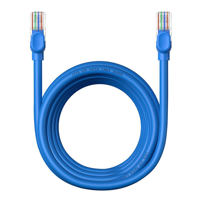 Мрежов кабел Baseus Ethernet RJ45 Cat.6 5m син