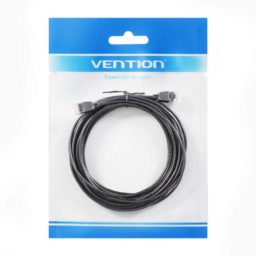 Мрежов кабел Vention IBIBG Category 6A 1.5m черен Slim Type