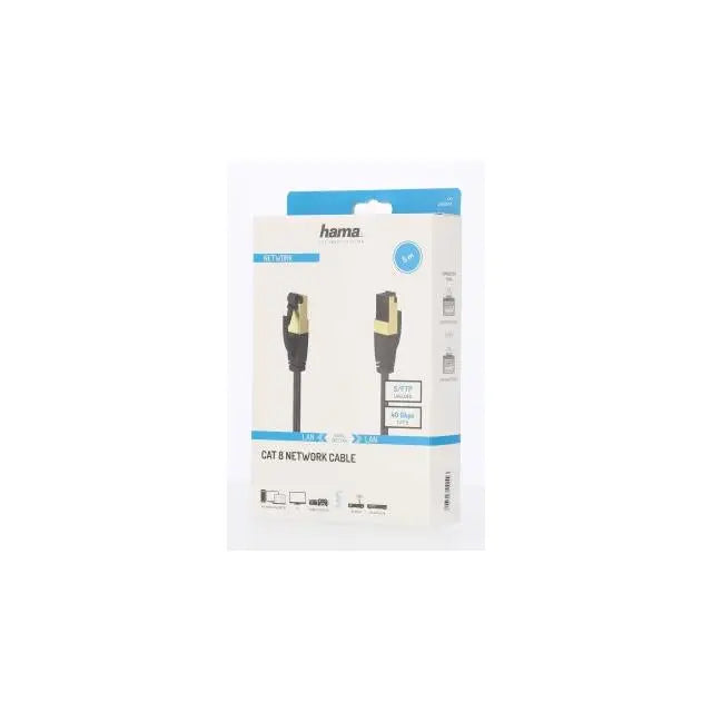 Мрежов пач кабел HAMA S/FTP CAT 8 RJ-45