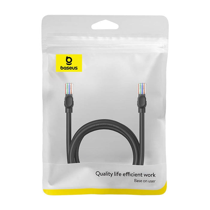 Мрежови кабел Baseus Ethernet CAT5 2m черен