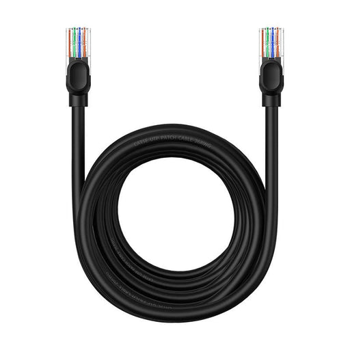 Мрежови кабел Baseus Ethernet CAT5 8m черен