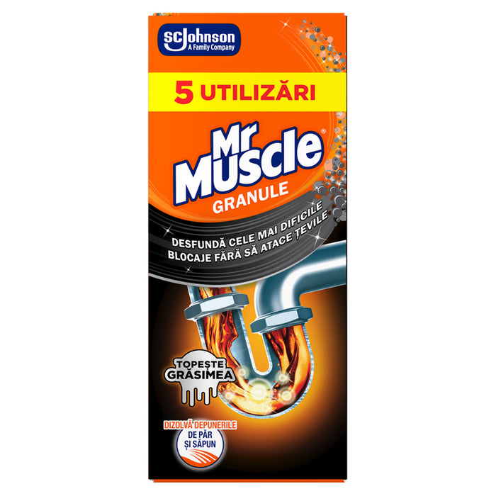 ПРЕПАРАТ ЗА ОТПУШВАНЕ НА КАНАЛИ ГРАНУЛИ 250 G MR.MUSCLE