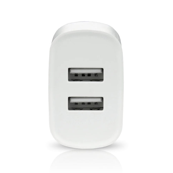 Зарядно EVERACTIVE 2 x USB 2.4A бяло
