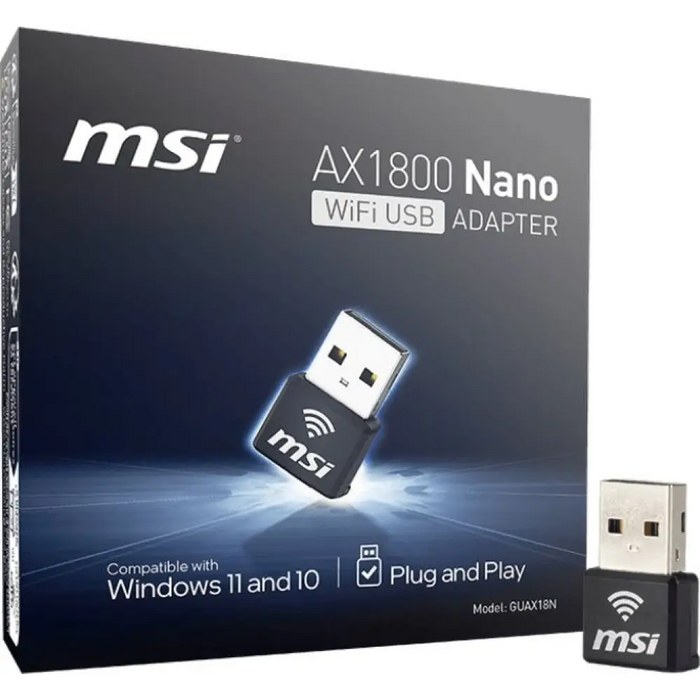 MSI 302-8ZE30XE-000 NANO мрежова карта. Wifi 6