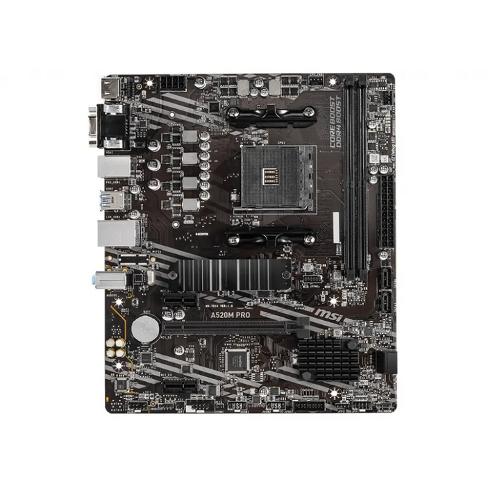 MSI A520M PRO Socket AM4 micro ATX