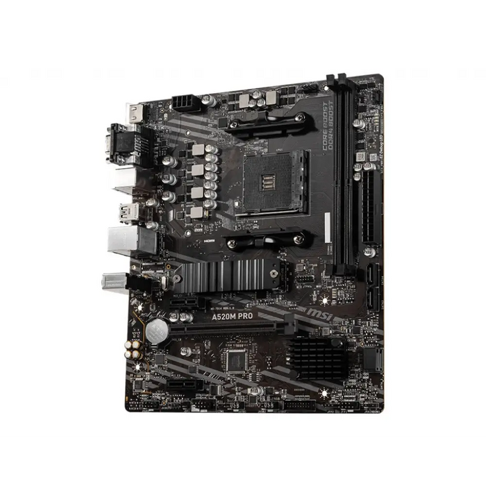 MSI A520M PRO Socket AM4 micro ATX