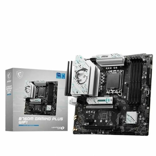 MSI B760M GAMING PLUS WIFI LGA 1700 4xDDR5 mATX 2xHDMI 2xDP