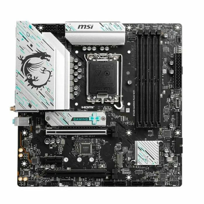 MSI B760M GAMING PLUS WIFI LGA 1700 4xDDR5 mATX 2xHDMI 2xDP