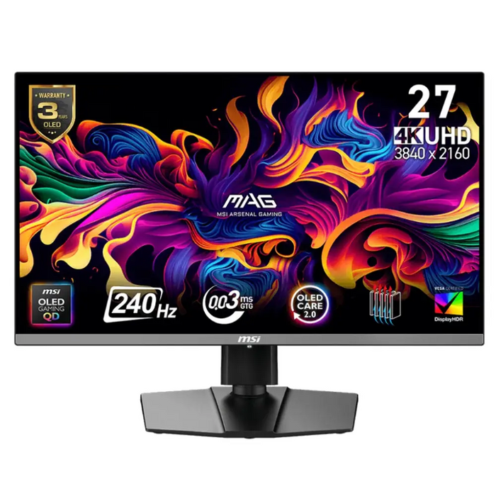 MSI MAG 272UP QD-OLED X24 0.03ms 240Hz 3840 x 2160 (UHD)