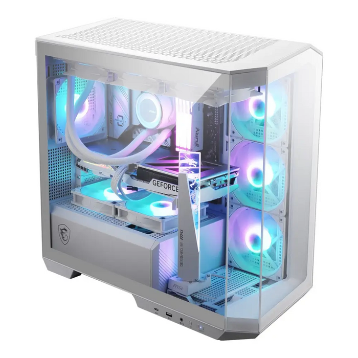 MSI MAG PANO M100R PZ Micro Tower White