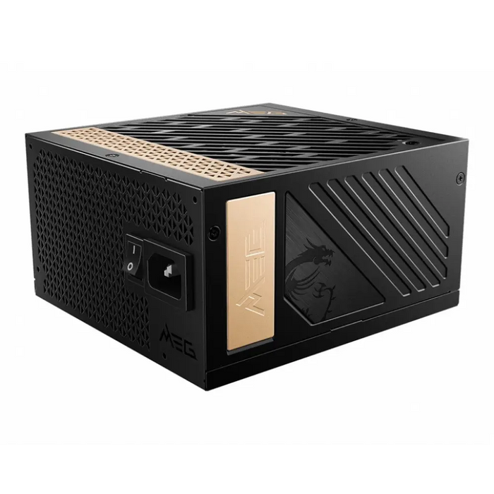 MSI MEG AI1300P PCIE5 захранване 1300 W 24-pin ATX ATX Черен
