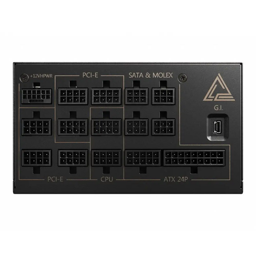 MSI MEG AI1300P PCIE5 захранване 1300 W 24-pin ATX ATX Черен