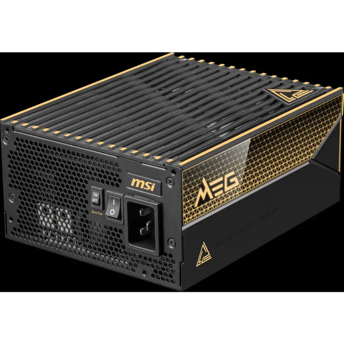MSI MEG Ai1600T 1600W PCIE5 80+ Titanium захранване