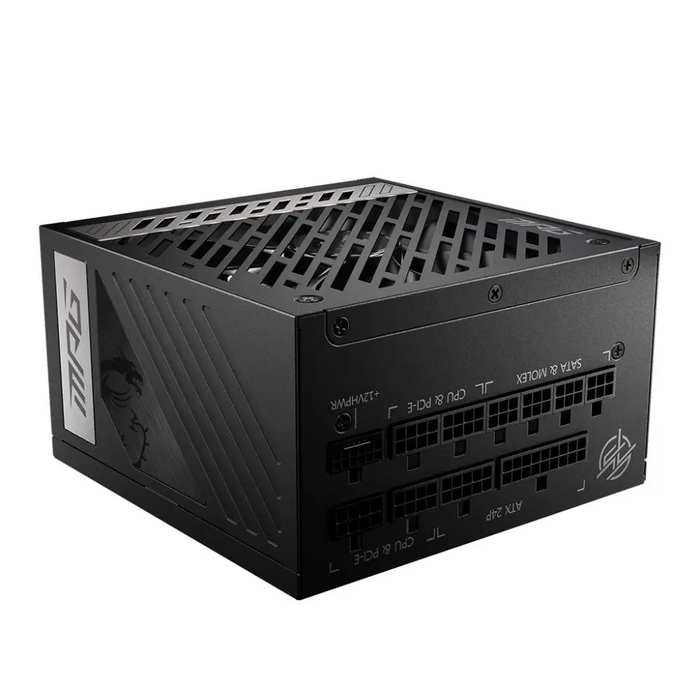 MSI MPG A850G PCIE5 захранване 850 W 24-pin ATX ATX Черен