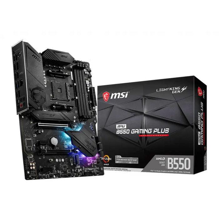 MSI MPG B550 Gaming Plus AMD B550 Socket AM4 ATX