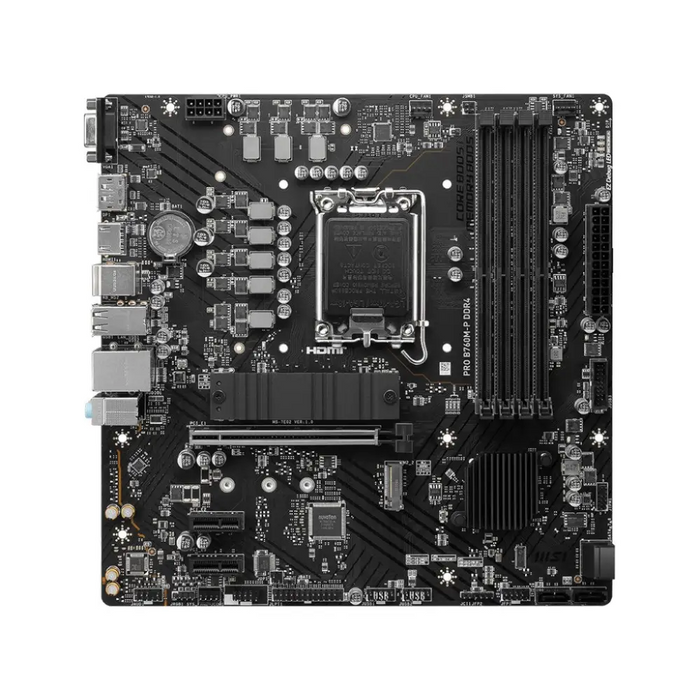 MSI PRO B760M-P DDR4 дънна платка Intel B760 LGA 1700 micro