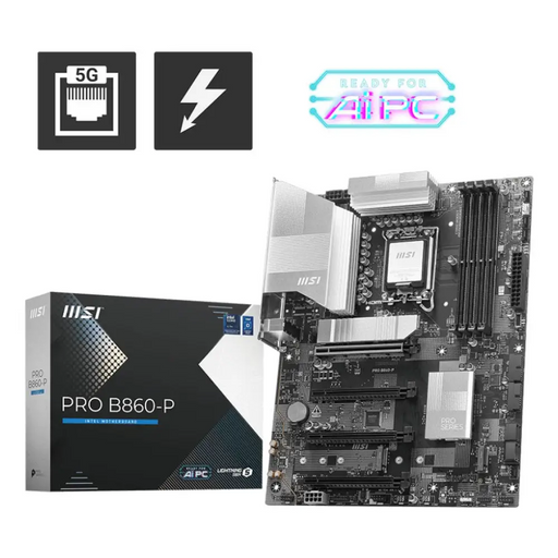 MSI PRO B860-P дънна платка Intel B860 LGA 1851 (Socket V1)