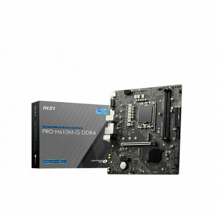 MSI PRO H610M-G DDR4 LGA 1700 1xHDMI 1xVGA 1xDP