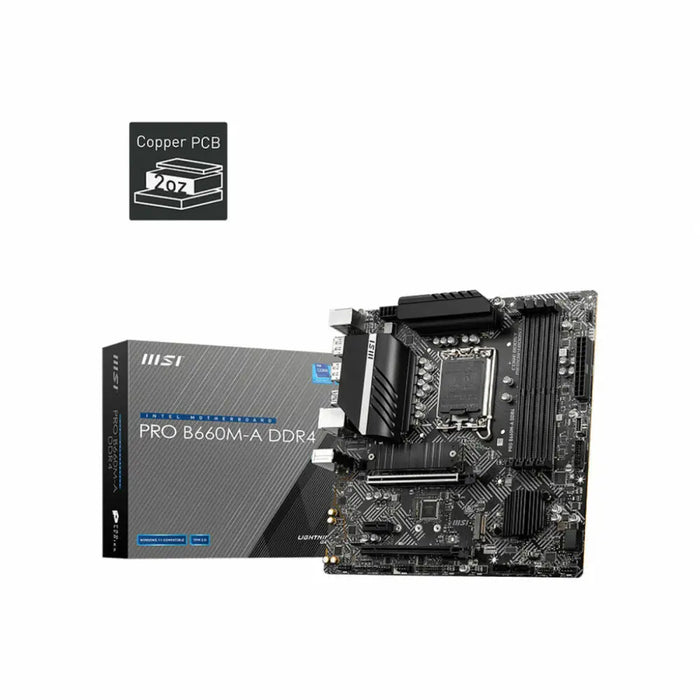 MSI PRO H610M-G DDR4 LGA 1700 1xHDMI 1xVGA 1xDP