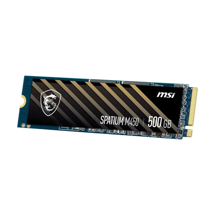 MSI SPATIUM M450 PCIe 4.0 NVMe M.2 500GB PCI Express 4.0 3D