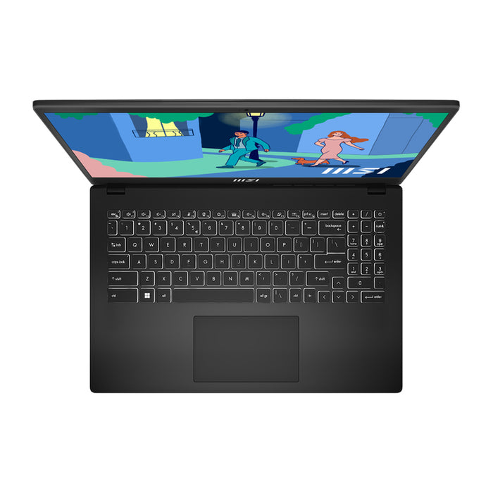 Лаптоп MSI MODERN 15 B7M 9S7-15HK12-456 15.6 ", AMD RYZEN 5 7430U, RAM 16 GB, SSD 512 GB, AMD RADEON GRAPHICS, WINDOWS 11, CLASSIC BLACK