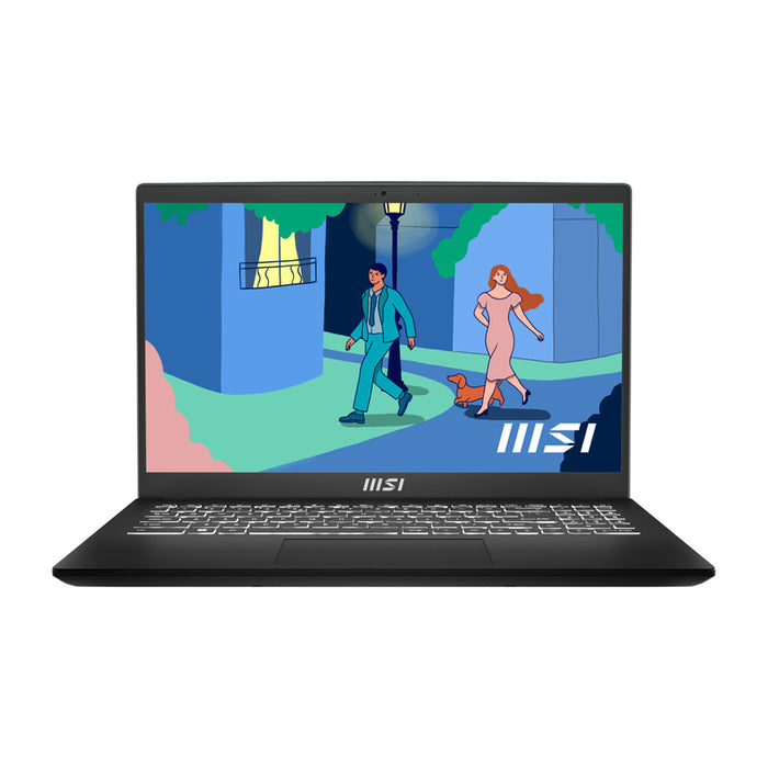 Лаптоп MSI MODERN 15 B7M 9S7-15HK12-456 15.6 ", AMD RYZEN 5 7430U, RAM 16 GB, SSD 512 GB, AMD RADEON GRAPHICS, WINDOWS 11, CLASSIC BLACK