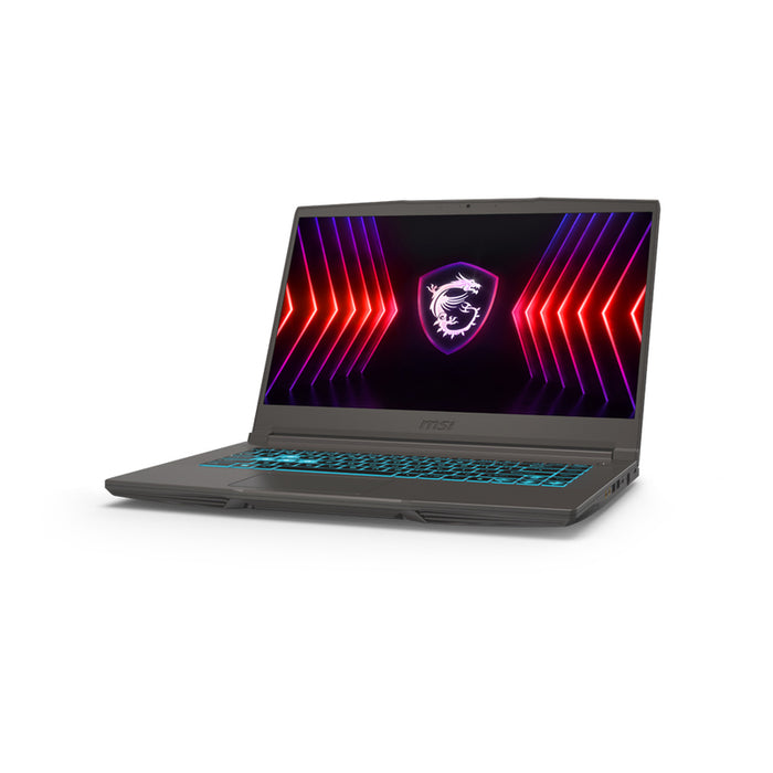 Гейминг лаптоп MSI Thin 15 B13VE 9S7-16R831-3401 15.6 ", INTEL CORE I5-13420H, RAM 16 GB, SSD 512 GB, NVIDIA GEFORCE RTX4050, 6 GB GDDR6, COSMOS GRAY