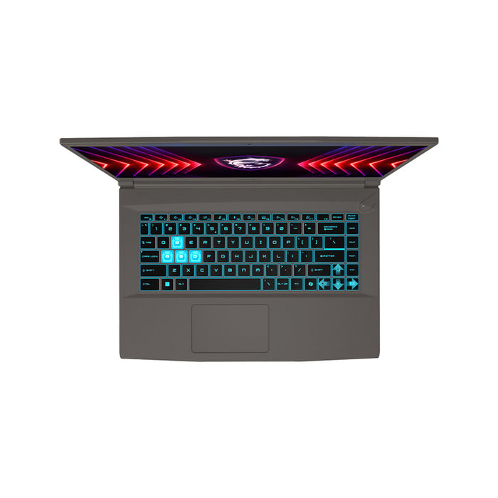 Гейминг лаптоп MSI Thin 15 B13VE 9S7-16R831-3401 15.6 ", INTEL CORE I5-13420H, RAM 16 GB, SSD 512 GB, NVIDIA GEFORCE RTX4050, 6 GB GDDR6, COSMOS GRAY