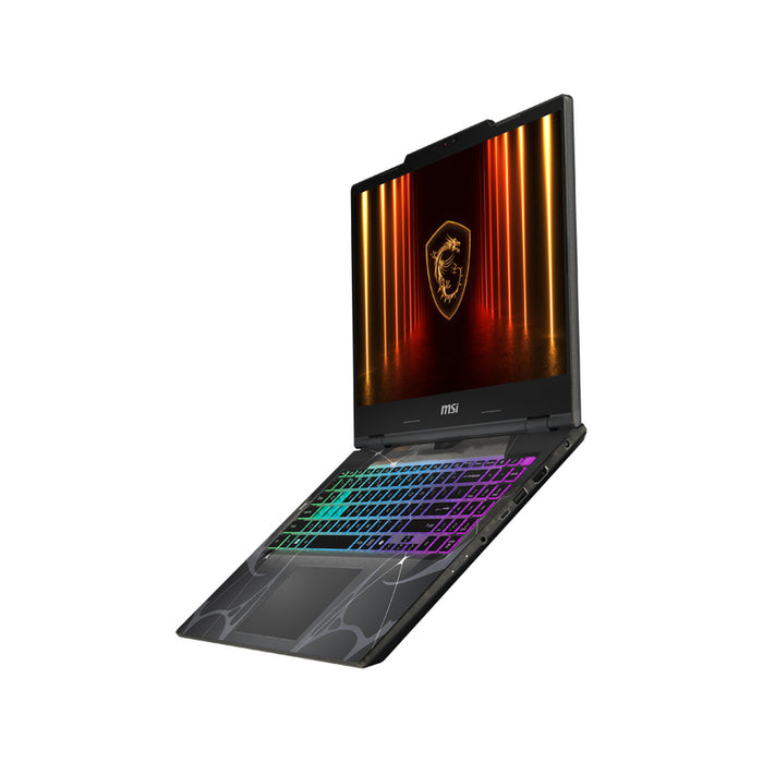 Гейминг лаптоп MSI CYBORG 15 B2RWEKG 9S7-15Q342-434 15.6 ", INTEL CORE 7 240H, RAM 16 GB, SSD 512 GB, NVIDIA GEFORCE RTX5050, 8 GB GDDR7, TRANSLUCENT BLACK