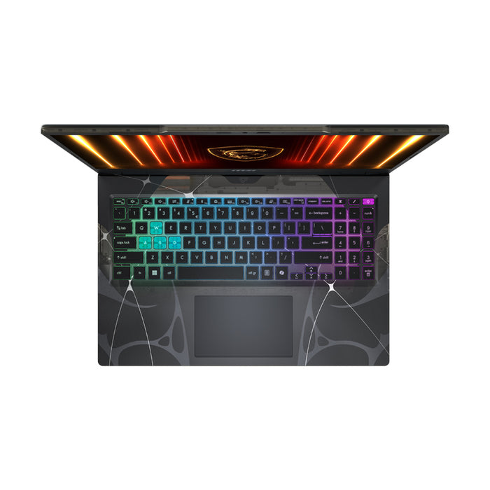 Гейминг лаптоп MSI CYBORG 15 B2RWEKG 9S7-15Q342-434 15.6 ", INTEL CORE 7 240H, RAM 16 GB, SSD 512 GB, NVIDIA GEFORCE RTX5050, 8 GB GDDR7, TRANSLUCENT BLACK