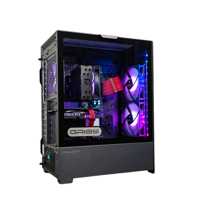 Гейминг настолен компютър GRIGS SPARK MAX AMD RYZEN 5 7500F, GEFORCE RTX5060 8 GB GAMING OC, RAM ПАМЕТ 16+16 GB, 6000 MHz
