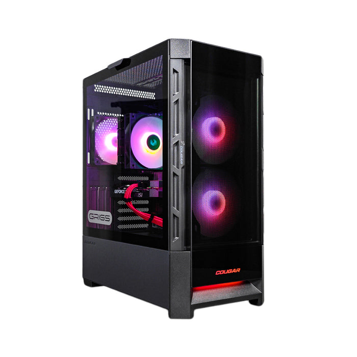 Гейминг настолен компютър GRIGS SPARK MAX AMD RYZEN 5 7500F, GEFORCE RTX5060 8 GB GAMING OC, RAM ПАМЕТ 16+16 GB, 6000 MHz