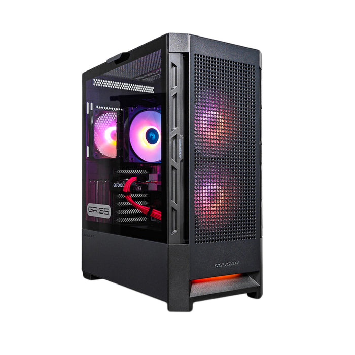 Гейминг настолен компютър GRIGS SPARK MAX AMD RYZEN 5 7500F, GEFORCE RTX5060 8 GB GAMING OC, RAM ПАМЕТ 16+16 GB, 6000 MHz