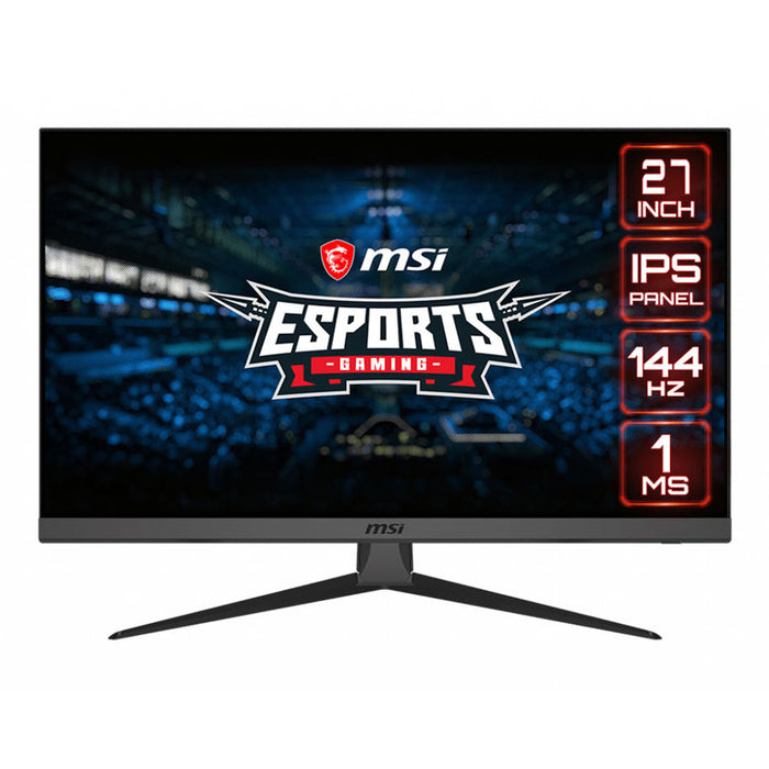 Монитор MSI OPTIX G272 0.311 мм, 178°/178°, IPS, 27.0 ", 68.6 см, 1920x1080, 144.00 Hz, HDMI, DisplayPort, ЧЕРЕН