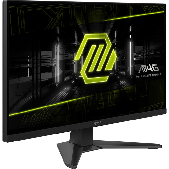 Геймърски монитор MSI MAG 272F, 27", 0.5ms, 200Hz Rapid IPS, 1920x1080, AMD FreeSync Premium, AI Vision, конзолен режим, HDR Ready, 300nits AG, 1.07B, 1000:1, 100M:1, DP(1.2a), HDMI(2.0b), изход за слушалки, наклон, VESA 100, вътрешно захранване, черен, 3