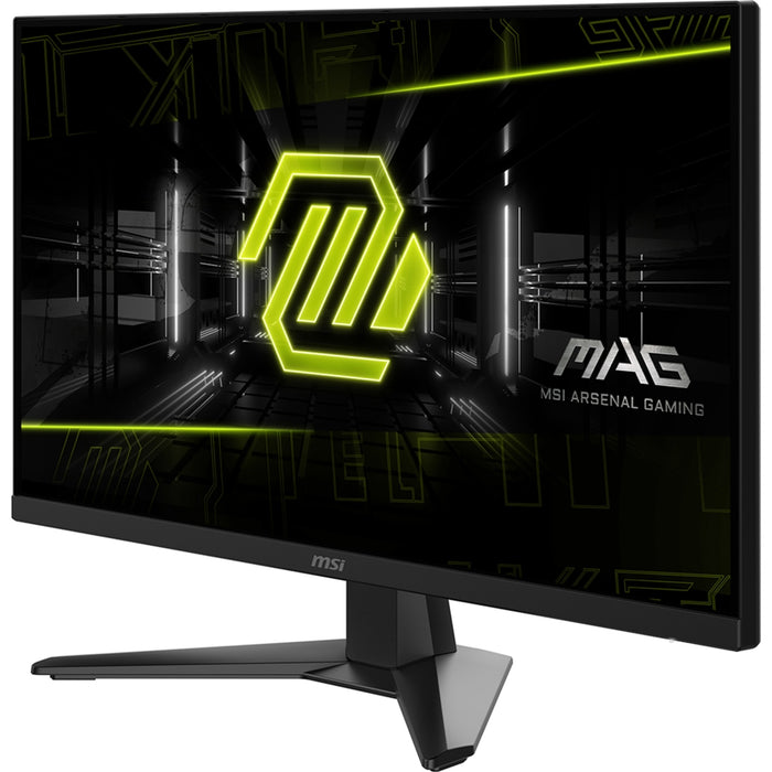 Геймърски монитор MSI MAG 272F, 27", 0.5ms, 200Hz Rapid IPS, 1920x1080, AMD FreeSync Premium, AI Vision, конзолен режим, HDR Ready, 300nits AG, 1.07B, 1000:1, 100M:1, DP(1.2a), HDMI(2.0b), изход за слушалки, наклон, VESA 100, вътрешно захранване, черен, 3