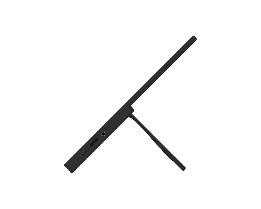 Преносим монитор MSI PRO MP165 E6, 15.6", 4ms, 60Hz IPS, 1920x1080, EyesErgo, Anti-flicker, По-малко синя светлина, 250nits AG, 16.7M, 1000:1, 2xType-C (15W), HDMI (2.0b), 2x1W, Накланяне, VESA 75, Черен, 0.78kg