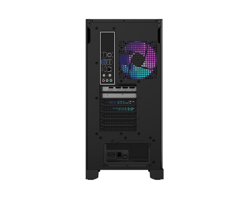 MSI MPG Infinite X3 AI 2NVR7-655EU, Core Ultra 7 265KF (30M кеш, до 5.50 GHz), GeForce RTX 5070 Ti 16G VENTUS 3X GDDR7, Z890, Liquid (360mm), 32GB (2x16GB 5600Mhz), 1TB M2, 850W 80 Plus Gold захранване, Ambient Link, Mystic Light, Win11Home, 40 литра, 13.