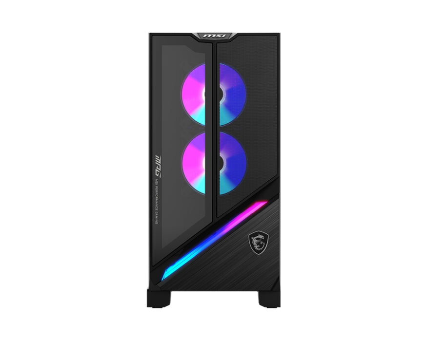 MSI MPG Infinite X3 AI 2NVR7-655EU, Core Ultra 7 265KF (30M кеш, до 5.50 GHz), GeForce RTX 5070 Ti 16G VENTUS 3X GDDR7, Z890, Liquid (360mm), 32GB (2x16GB 5600Mhz), 1TB M2, 850W 80 Plus Gold захранване, Ambient Link, Mystic Light, Win11Home, 40 литра, 13.