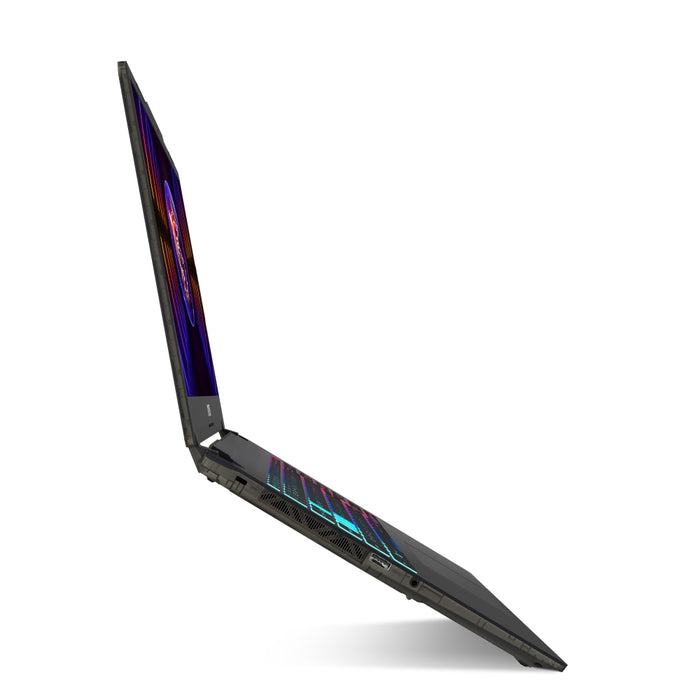 MSI Cyborg 15 A13VEK, i7-13620H (10C/16T, до 4.90GHz, 24MB), GeForce RTX 4050 6GB GDDR6, 15.6" FHD (1920x1080), 144Hz, IPS-ниво, 16GB DDR5 5200MHz, 512GB PCIe Gen4x4 SSD, WiFi 6E, BT 5.3, 4-зонова RGB подсветка, БЕЗ операционна система, 53.5Whr, 1.98kg