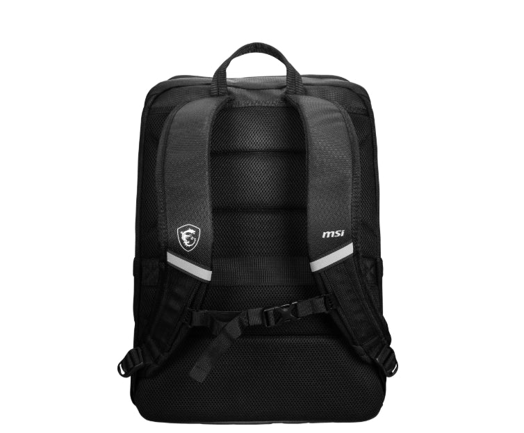 Геймърска раница MSI Titan, водоустойчива IPX-2, подплатен мрежест заден панел, подходящ за лаптопи до 18", 51 x 34 x 9 см
