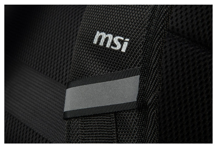 Геймърска раница MSI Titan, водоустойчива IPX-2, подплатен мрежест заден панел, подходящ за лаптопи до 18", 51 x 34 x 9 см