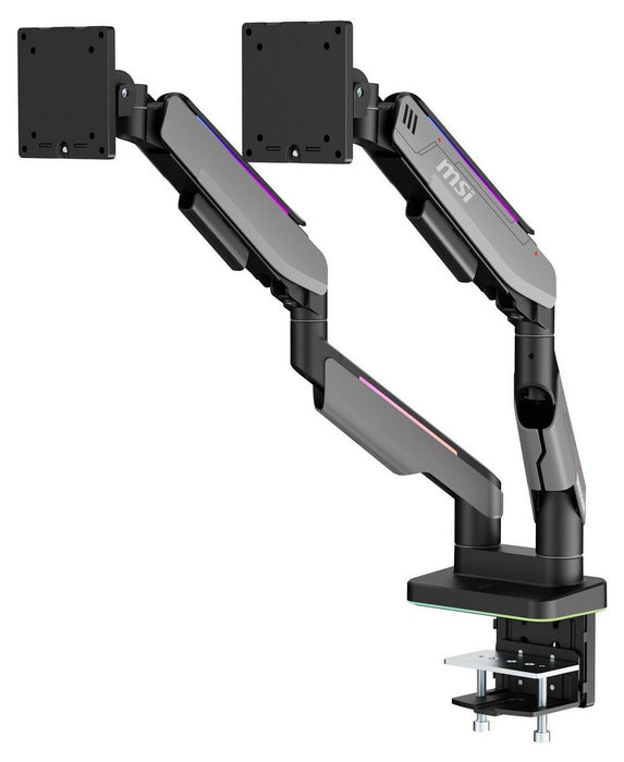Стойка за монитор MSI – MPG MT201DRG, 17-35'', до 20 kg, RGB, черна